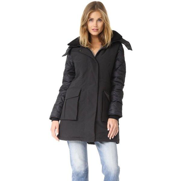 カナダグース レディース コート アウター Elwin Parka Black :lb-canad30165-00a:フェルマート エフ fermart ef - 通販ショッピング