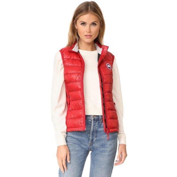 カナダグース レディース ベスト・ジレ トップス Hybridge Lite Vest Red :lb-canad30127-02d:フェルマート エフ fermart ef - 通販ショッピング