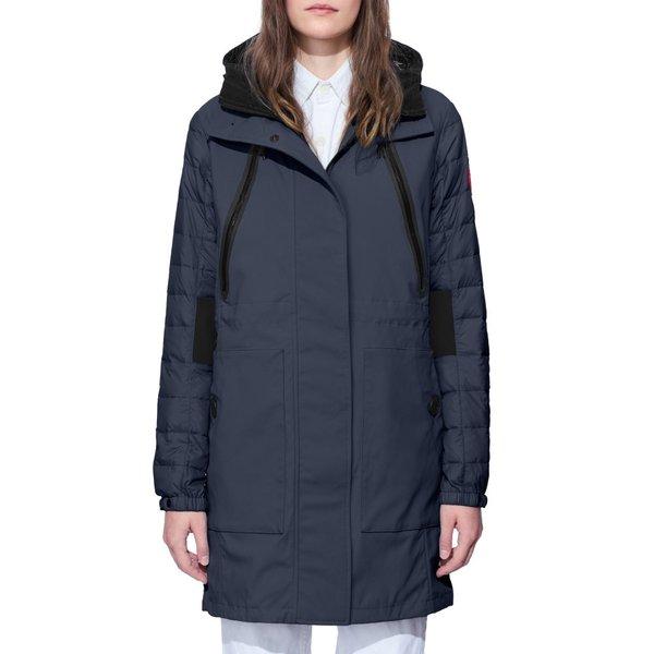 カナダグース レディース コート アウター Sabine Coat Polar Sea/ Black :dp3-5488740-705290:フェルマート エフ fermart ef - 通販ショッピング