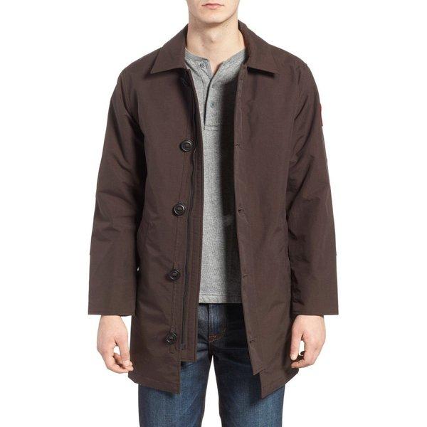 カナダグース メンズ コート アウター Wainwright Coat Charred Wood :dp3-5516126-669902:フェルマート エフ fermart ef - 通販ショッピング