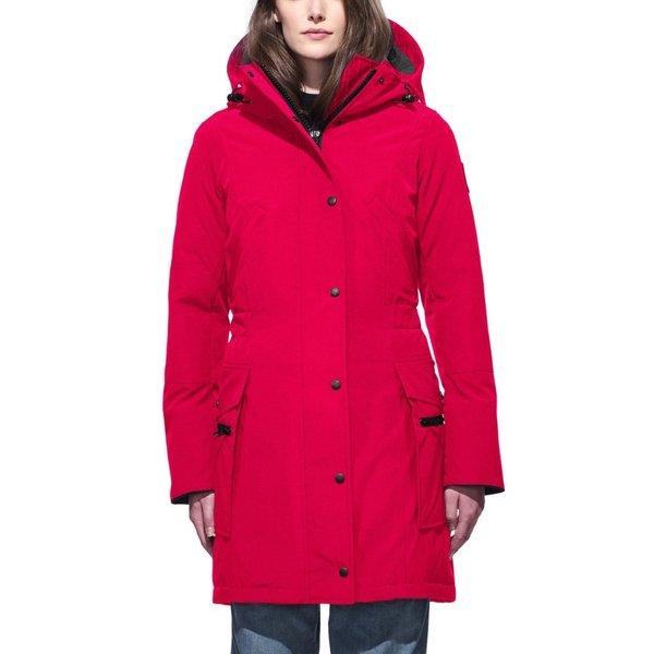 カナダグース レディース コート アウター Kinley Insulated Parka Red :dp3-5402164-163184:フェルマート エフ fermart ef - 通販ショッピング