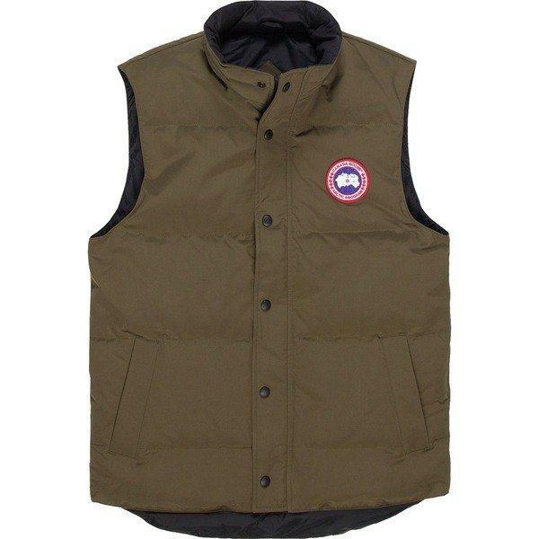 カナダグース ベスト メンズ トップス Garson Down Vest Military Green :03-2biup2l7la-55gp:海外インポートファッション asty - 通販ショッピング