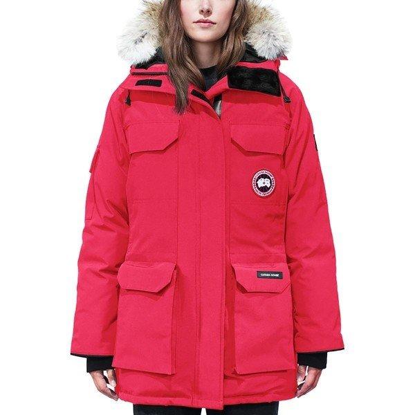 カナダグース ジャケット・ブルゾン レディース アウター Expedition Down Parka - Women's Red :03-1ulwt4f7md-11f7:海外インポートファッション asty - 通販ショッピング