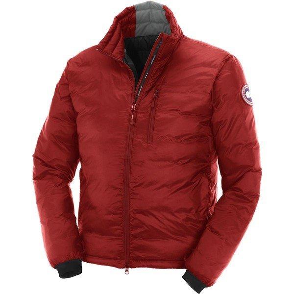 カナダグース ジャケット＆ブルゾン メンズ アウター Lodge Down Jacket - Men's Red/Black :03-1tr8xd9lpb-44c0:海外インポートファッション asty - 通販ショッピング
