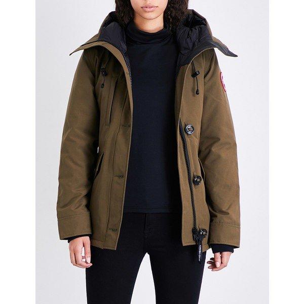 カナダグース ジャケット・ブルゾン レディース アウター rideau padded parka jacket MILITARY_GREEN :37-10xutfckuo-bfhj:asty-shop2 - 通販ショッピング