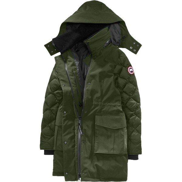 カナダグース ジャケット・ブルゾン レディース アウター Elwin Parka - Women's Military Green :03-13te58m3oz-55gp:海外インポートファッション asty - 通販ショッピング