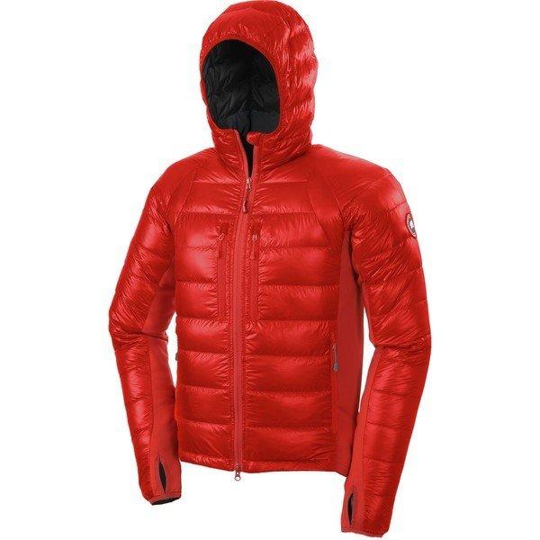 カナダグース ジャケット＆ブルゾン メンズ アウター Hybridge Lite Hooded Down Jacket - Men's Red/Black :03-29o7zw5cm1-44c0:海外インポートファッション asty - 通販ショッピング