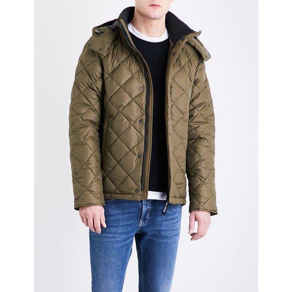 カナダグース ジャケット・ブルゾン メンズ アウター hendriksen quilted shell-down coat MILITARY_GREEN :37-1qrop5cv8b-bfhj:asty-shop2 - 通販ショッピング