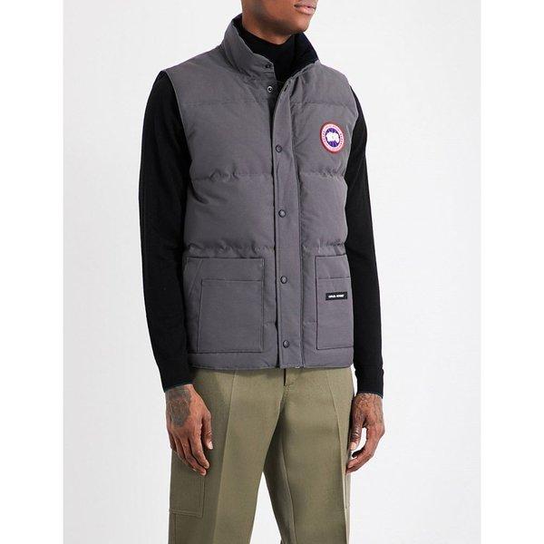 カナダグース canada goose メンズ ベスト・ジレ トップス freestyle crew padded shell-down gilet Graphite :ap5-5895654-529:フェルマート fermart 3号店 - 通販ショッピング