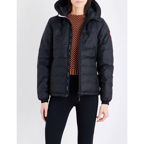 カナダグース canada goose レディース ダウンジャケット アウター camp hooded quilted jacket Black/black :ap5-5972742-335:フェルマート fermart 3号店 - 通販ショッピング