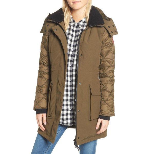 カナダグース レディース ダウンジャケット アウター Elwin Power Fill Down Jacket Military Green :dp3-5397157-114173:フェルマート エフ fermart ef - 通販ショッピング