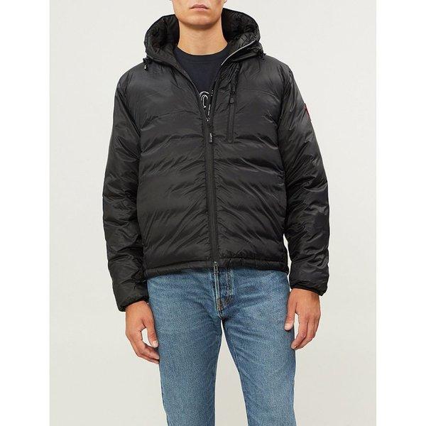 カナダグース canada goose メンズ ダウンジャケット アウター lodge hooded shell-down jacket S:black/l:black :ap5-7238718-25901:フェルマート fermart 3号店 - 通販ショッピング