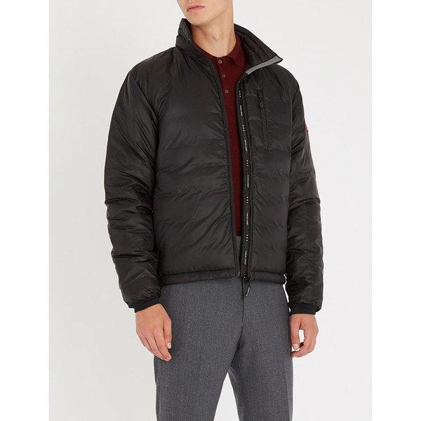 カナダグース canada goose メンズ ダウンジャケット アウター lodge quilted shell jacket S:black/l:black :ap5-5444390-25901:フェルマート fermart 3号店 - 通販ショッピング