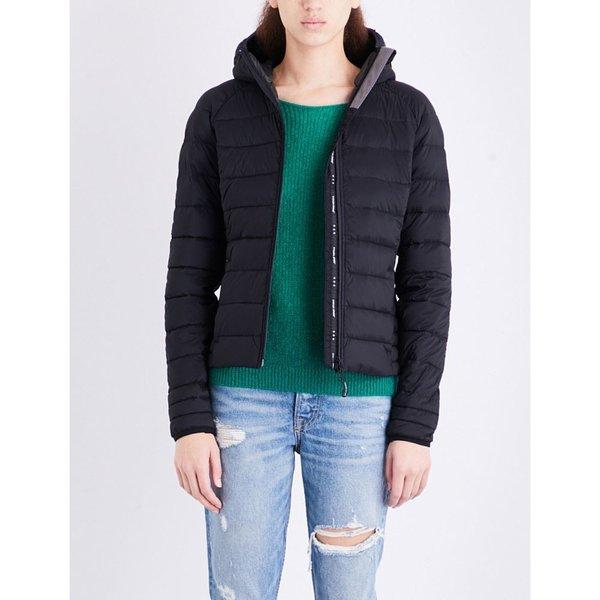 カナダグース レディース ダウンジャケット アウター brookvale quilted shell jacket Black/graphite :ap5-5972784-2843:フェルマート fermart 3号店 - 通販ショッピング