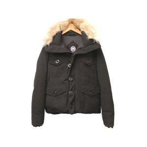 カナダグース HAMILTON ダウンジャケット コヨーテファー ブラック 黒 0152【中古】CANADA GOOSE メンズ :8E0152G5:LIFE TIME ヤフーSHOP - 通販ショッピング