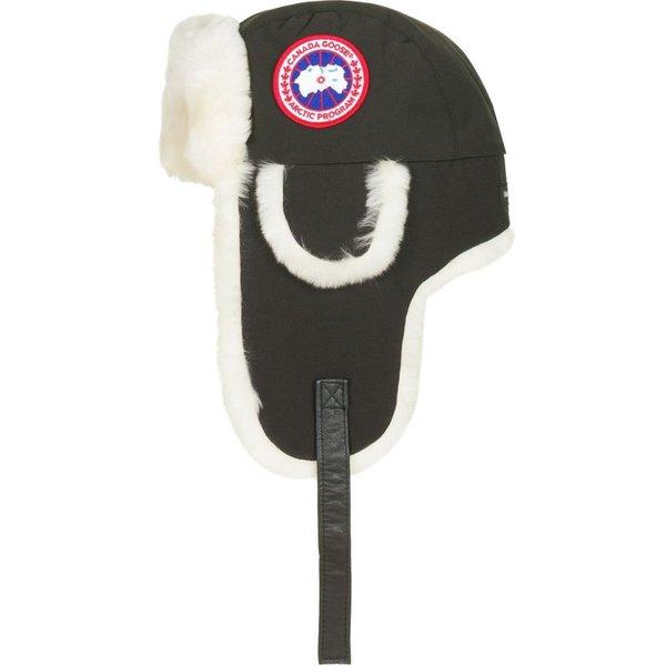 カナダグース メンズ ハット 帽子 Shearling Co - Pilot Hat Black :od2-cdg005x-bk:フェルマート fermart 3号店 - 通販ショッピング