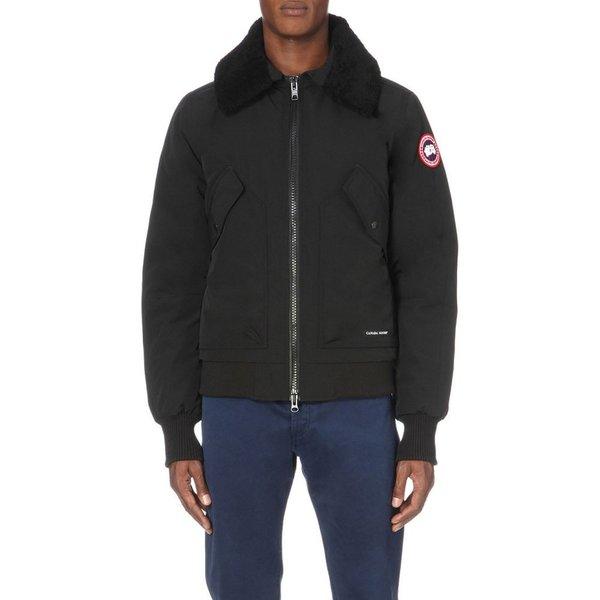 カナダグース メンズ ダウンジャケット アウター bromley down-filled shell jacket Black :ap5-4881575-010:フェルマート fermart 3号店 - 通販ショッピング