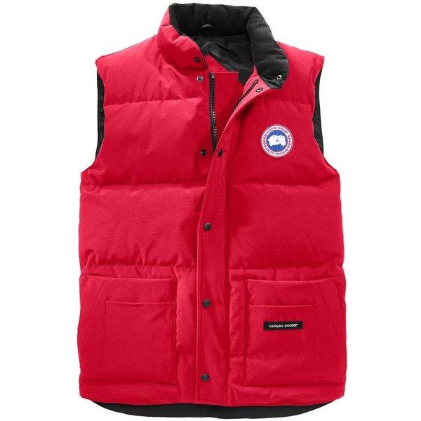 カナダグース メンズ ベスト・ジレ トップス Freestyle Crew Vests Red :od2-cdg006s-rd:フェルマート fermart 3号店 - 通販ショッピング