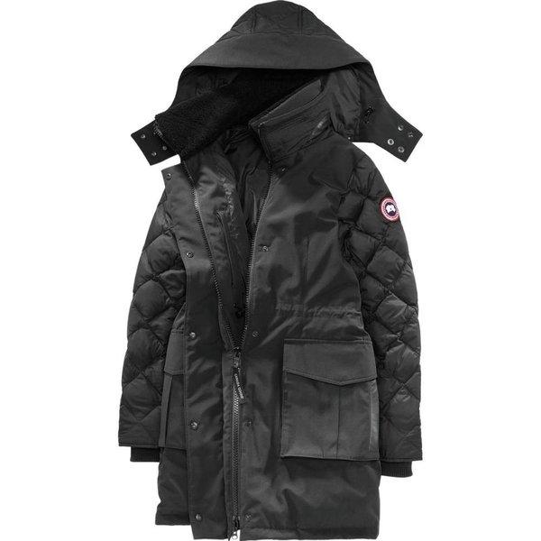 カナダグース レディース ダウンジャケット アウター Elwin Parka Graphite :od2-cdg006j-gra:フェルマート fermart 3号店 - 通販ショッピング