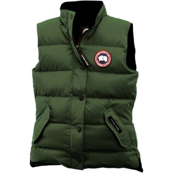 カナダグース レディース ベスト・ジレ トップス Freestyle Down Vest Military Green :od2-cdg0061-mign:フェルマート fermart 3号店 - 通販ショッピング