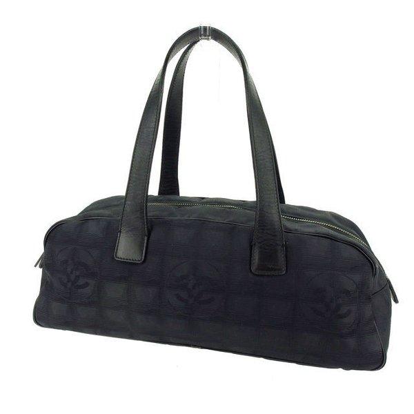  Chanel バッグ ハンドバッグ ニュートラベルライン ブラック レディース 中古 Bag :Y4529:ブランドデポTOKYO - 通販ショッピング