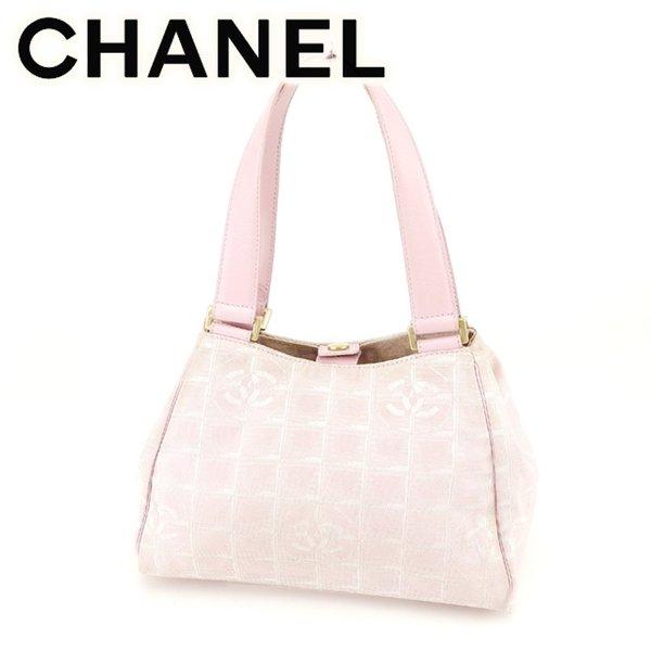  Chanel バッグ ハンドバッグ ニュートラベルライン オールド ピンク ゴールド レディース 中古 Bag :T6796:ブランドデポTOKYO - 通販ショッピング