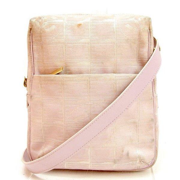  Chanel バッグ ショルダーバッグ ニュートラベルライン ピンク レディース 中古 Bag :T1173:ブランドデポTOKYO - 通販ショッピング