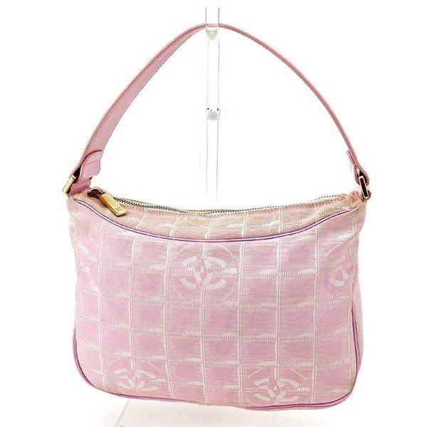  Chanel バッグ ショルダーバッグ ニュートラベルライン ニュートラベルライン ピンク レディース メンズ 中古 Bag :T2888:ブランドデポTOKYO - 通販ショッピング