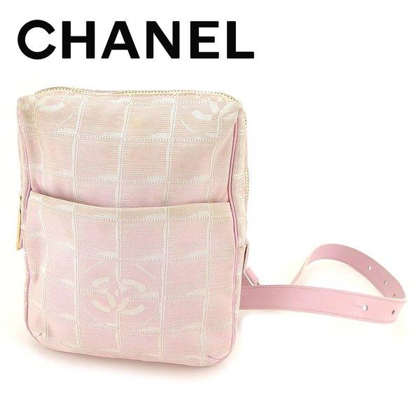  Chanel バッグ ショルダーバッグ ニュートラベルライン ピンク レディース Bag