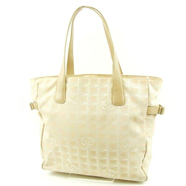  Chanel バッグ トートバッグ ニュートラベルライン ニュートラベルライントートGM ベージュ レディース メンズ 中古 Bag :T4611:ブランドデポTOKYO - 通販ショッピング