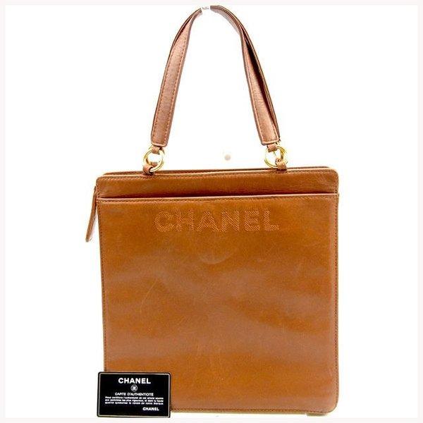  Chanel バッグ トートバッグ ヴィンテージ ブラウン ゴールド レディース 中古 Bag :Y6623:ブランドデポTOKYO - 通販ショッピング