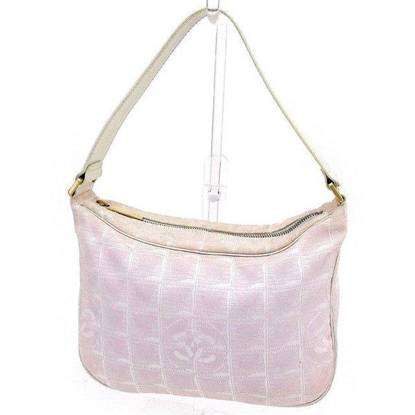  Chanel バッグ ショルダーバッグ ニュートラベルライン ピンク ホワイト レディース 中古 Bag :T1541:ブランドデポTOKYO - 通販ショッピング