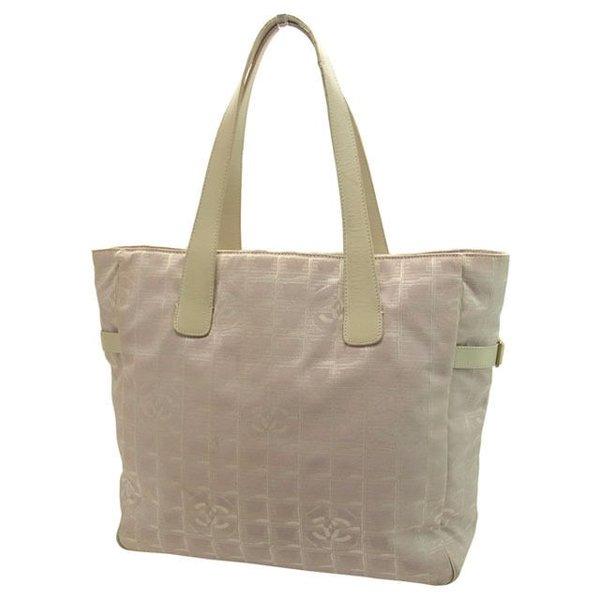  Chanel バッグ トートバッグ ニュートラベルライントートGM ピンク ホワイト レディース 中古 Bag :M828:ブランドデポTOKYO - 通販ショッピング