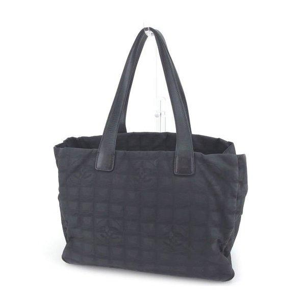  Chanel バッグ トートバッグ ニュートラベルライン トートMM ブラック レディース 中古 Bag :Y4222:ブランドデポTOKYO - 通販ショッピング
