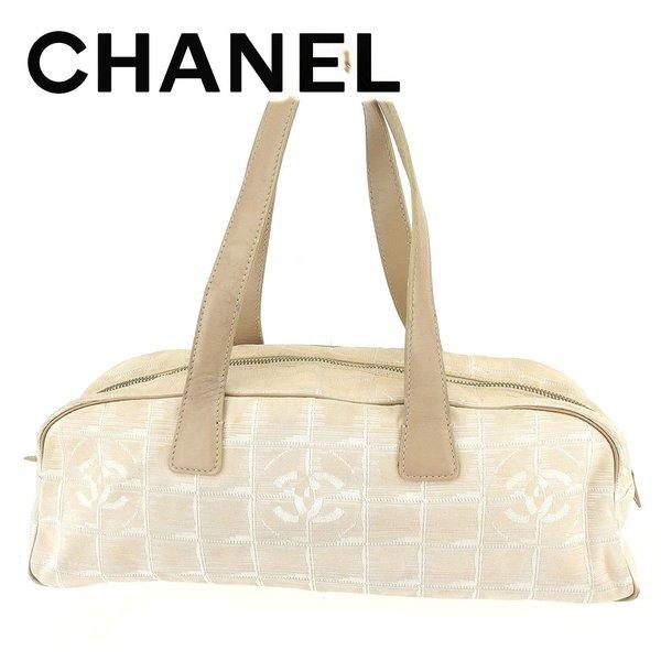  Chanel バッグ ハンドバッグ ニュートラベルライン ベージュ レディース 中古 Bag :T6660:BRAND DEPOT - 通販ショッピング