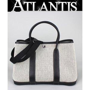 未使用 エルメス ガーデンパーティTPM 2WAY トートバッグ 黒 □J :042775:atlantis - 通販ショッピング