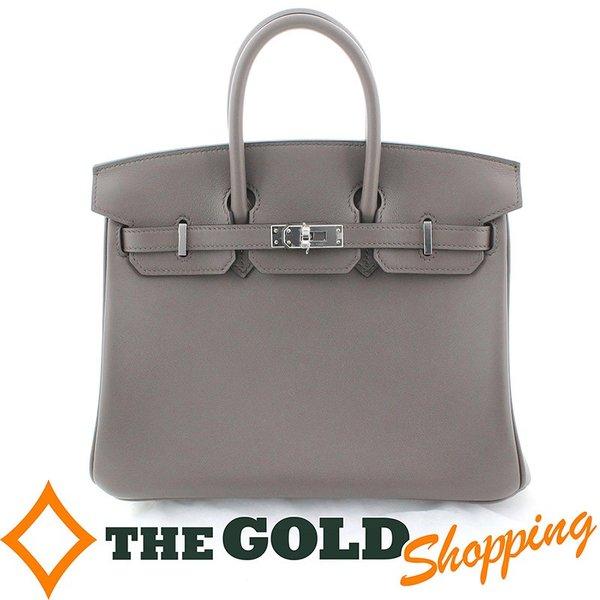 エルメス / HERMES ： バーキン 25 エタン スイフト シルバー金具 グレー系 049362CK バッグ ハンドバッグ :snt-01961:THE GOLD ショッピング ヤフー店 - 通販ショッピング