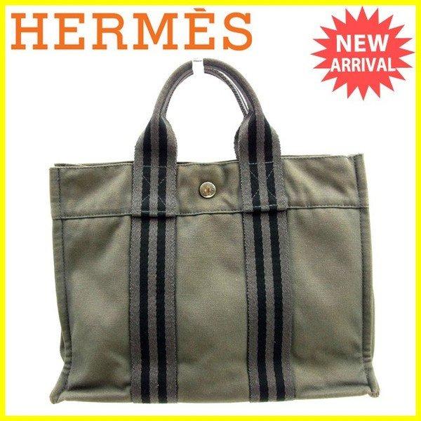 エルメス Hermes バッグ トートバッグ フールトゥ フールトゥトートＰＭ ブラック グレー レディース メンズ Bag 通販 ショッピング