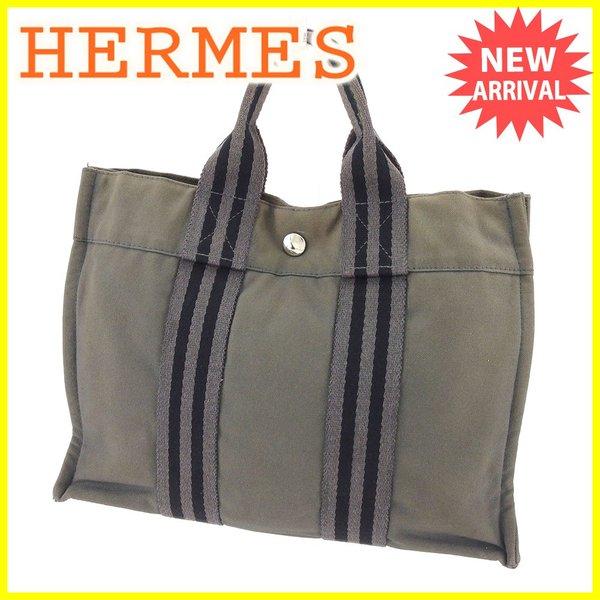 エルメス Hermes バッグ トートバッグ フールトゥ トートPM グレー ブラック レディース メンズ Bag 通販