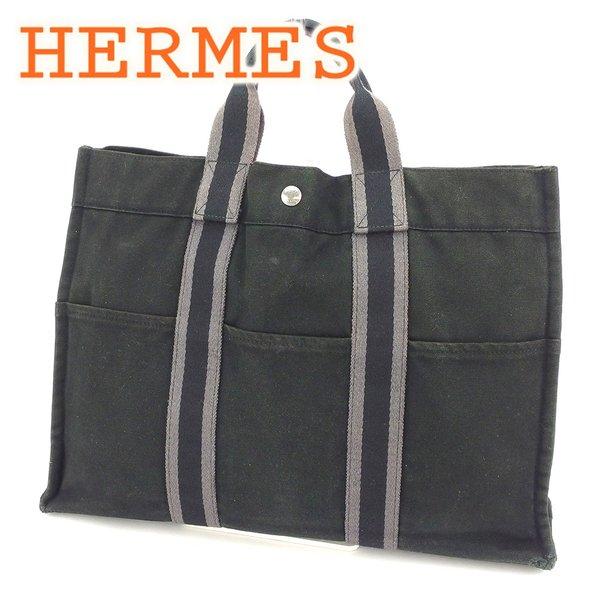 エルメス Hermes バッグ トートバッグ フールトゥ フールトゥトートＭＭ ブラック レディース メンズ 中古 Bag :T6578:BRAND DEPOT - 通販ショッピング