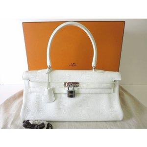 エルメス HERMES バッグ ショルダー ケリー 白 ホワ...