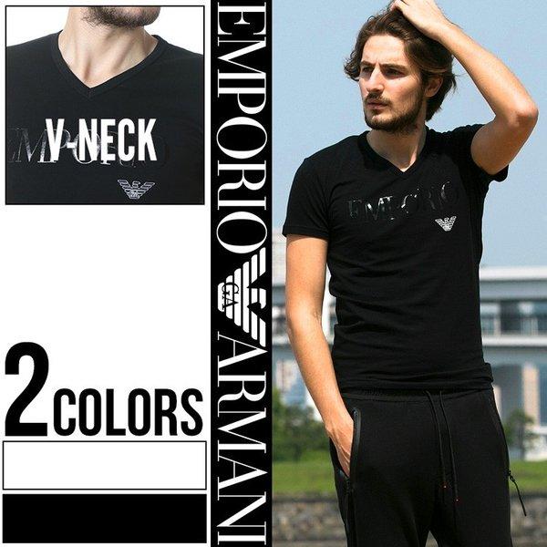 エンポリオアルマーニ EMPORIO ARMANI フロントロゴ Vネック 半袖 アンダーTシャツ EA110810CC716 :7537213792:ゼンオンライン - 通販ショッピング