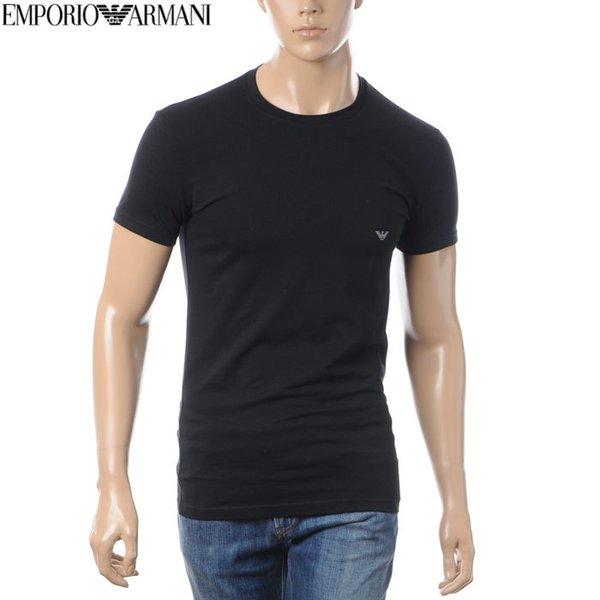 エンポリオアルマーニ EMPORIO ARMANI UNDERWEAR クルーネックTシャツ メンズ 半袖 111035 7P745 ブラック :17110301103:BRAVAS - 通販ショッピング
