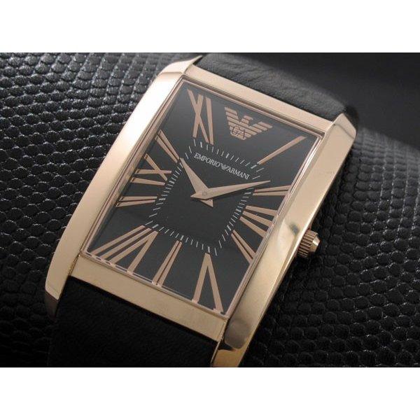 エンポリオ アルマーニ EMPORIO ARMANI 腕時計 AR2034 メンズ ブラック×ゴールド 通販
