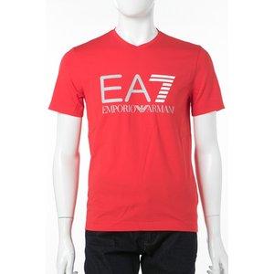 アルマーニ エンポリオアルマーニ Emporio Armani EA7 Tシャツ 半袖 Vネック メンズ 3ZPT34 PJ20Z レッド :3803753:DIFFUSION - 通販ショッピング