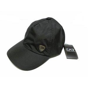 セール!2017-2018AW 秋冬 新品 EMPORIO ARMANI エンポリオアルマーニ EA7 275628 7A897 TRAIN SOCCER M BASEBALL CAP 帽子 00020 BLACK 黒 :ea7-275628-7a897:アーミノグチ - 通販ショッピング