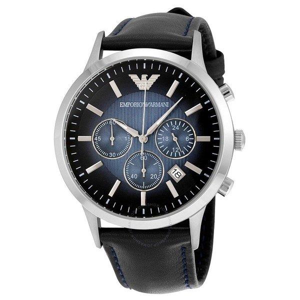ARMANI エンポリオアルマーニ　腕時計　レナト　AR2473　サンブラストグレー×ネイビー 通販