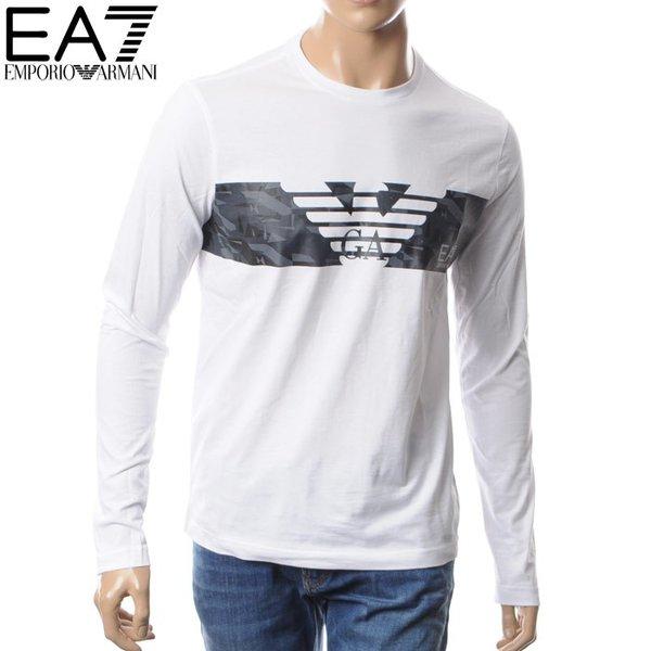 エンポリオアルマーニ EMPORIO ARMANI EA7 クルーネックTシャツ 長袖 メンズ 3ZPT47 PJ30Z ホワイト 2018春夏セール :18110102103:BRAVAS - 通販ショッピング