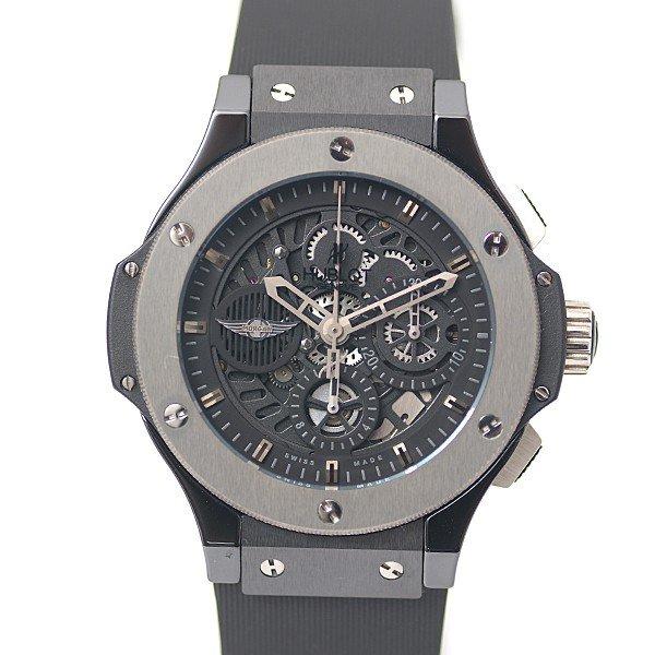 ウブロ/HUBLOT/CE セラミック ラバー/ビッグバン アエロバン モーガン/310CK1140 RXMOR08/自動巻/ブラック/500本限定【中古】 :47844:BrandMax - 通販ショッピング