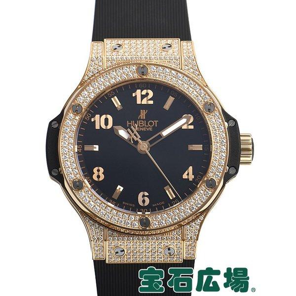 ウブロ HUBLOT ビッグバン ゴールド パヴェ 361P...